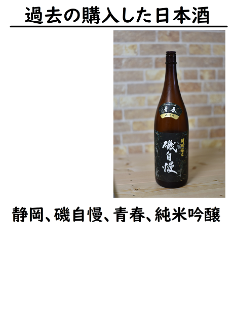 日本酒の写真です