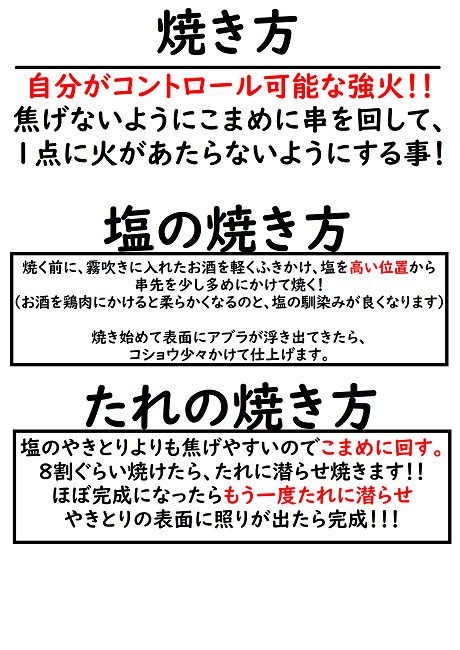 やきとりの写真です